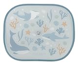 Little Dutch 125872 Auto Sonnenblenden 2er Set - Ocean Dreams blau