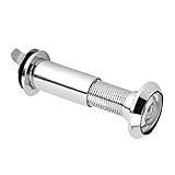 RiToEasysports 220-Grad-Weitwinkel-Türspion mit Robuster Sichtschutzabdeckung, Türspion aus Zinklegierung für Sicherheit, Einfache Installation ohne Werkzeug, für Holz-, Glasfaser- und Metalltüren