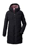 killtec Mädchen Steppmantel/Funktionsmantel in Daunenoptik mit Kapuze KOW 219 GRLS QLTD CT, schwarz, 176, 43505-000