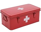 ZoeQide Medikamenten Aufbewahrung Groß Hausapotheke Box Apothekerschrank Organizer Multifunktions Aufbewahrungsbox Erste Hilfe Kasten Koffer Schrank für Arzneimittel Hause, im Freien 33 x 18 x 13 cm