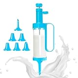Piping Spritzen Düsen Kits –, Kuchenspritzset| Einhand-Garnierspritze Für Kreative Küchenkünstler | Komplettes Set Mit Verschiedenen Spritztüllen Für Kuchen, Cupcakes & Gebäck| Professionelles Torte