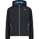 CMP - Softshelljacke für Kinder, Anthrazit-Riff, 140