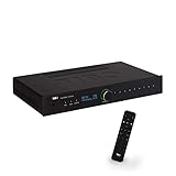 TIBO TI435 DAB+ | Digitale Audioübertragung in FM/AM | Hi-Fi Stereo-/Radio-Tuner | Fernbedienung | Schwarz