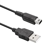 LadeKabel für Nintendo 3DS,USB Ladekabel 1.2M für Nintendo 3DS / 3DS XL/DS/DSI /2DS / 2DS XL,Schwarz