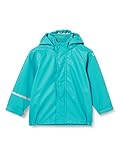 CareTec Regenjacke Kinder mit Fleece Futter ,Turquoise (968), 128