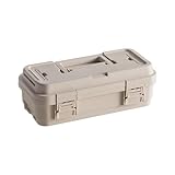 Kunststoff Werkzeugkasten mit sicheren Verschlüssen und unterteilter Organisation, erhältlich in den Größen 6, 5 l und 4 l für den praktischen Einsatz Vielseitige Werkzeug Aufbewahrungsbox