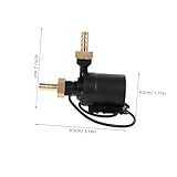 HEMOTON Wasserheizung Umwälzpumpe Brushless Elektrische Zirkulationspumpe Für Lkw Motorräder Landwirtschaft Fahrzeuge Effiziente Zwangszirkulation