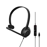 EPOS C1 Business USB C Mono - Headset mit Mikrofon, Chrome Zertifiziert, Kopfhörer mit Kabel, Mikrofon PC, rauschunterdrückendes Mikrofon, verbesserte Audioqualität, Konnektivität Geräte, on Ear