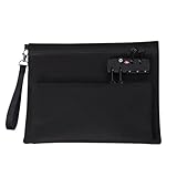 Sicherheits Geldbeutel Mit Schloss | Zubehörtasche Für Kleinteile | Für Registerkasse, modische Nutzung, gesichert für Pässe, Frauen, Notarbedarf, Bank, Reise und tägliche Organisation