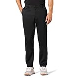 Amazon Essentials Herren Stretch-Golfhose mit sportlicher Passform (erhältlich in Big & Tall), Schwarz, 34W / 34L