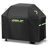 Ezilif Grillabdeckung Wetterfest 145x60x120cm Grill Abdeckung 420D Oxford-Gewebe Wasserdicht Reißfest, Schutz Grill vor Rost und Schimmel, Grill Abdeckhaube für Weber/Enders/Char Broil/Napoleon/Rösle