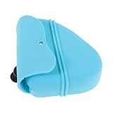 HIAKDOFT Silikon Leckerlibeutel für Hundetraining Kleiner Blauer Futterbeutel mit Clip und Magnetverschluss Bauchtasche für Welpen für Spaziergänge und Reisen
