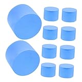 ibasenice 10 Stück Ameisennest Feuchtigkeitsspendende Baumwolle Ameisen Reagenzglas Schwamm Plug Tool Himmelblau