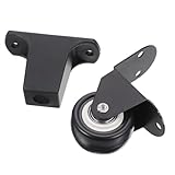 OUNONA Wheels Speaker Castors mit Lautsprecher Pads Langlebige und Schutzmatten Leise Laufrollen für Outdoor Lautsprecher und Subwoofer Einfache Montage Kratzfeste Bodenmatten für