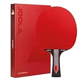 JOOLA Tischtennisschläger RED Carbon PRO – Carbon Profi Schläger mit Micron Belägen & Magnetbox
