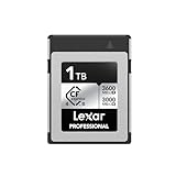 Lexar 1TB Professional CFexpress Type B Silver 4.0 Speicherkarte für Fotografen, Videofilmer, bis zu 3600/3000 MB/s, 8K Video (LCXEXS4001T-RNENG)
