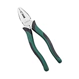 OSALADI 1Stk 8-Zoll-Drahtschneider heusgen tool spannerin kabelklipser Zangen multifunktionswerkzeug Haushaltszange schwere Zange Abisolierzange Stahlzange Mehrzweckzange 45# Stahl Green