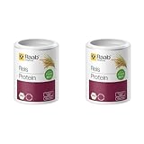 Raab Vitalfood Bio Reis-Protein Pulver mit 80% pflanzlichem Eiweiß, aus biologischem Anbau, vegan, für Shakes, 125 g (Packung mit 2)