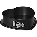 Original Kaiser Inspiration Backform Herz 25 x 26 x 7 cm, Springform auslaufsicher, Kuchenform Herz antihaftbeschichtet, gleichmäßige Bräunung