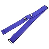 MOTHNUR Sportlicher Verstellbarer Brustgurt aus Verschleißfestem Material Elastischer Pulsgurt für Präzise Herzfrequenzmessung bei Lauf und Fitnessaktivitäten Kompatibel als Ersatz für