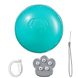 Hüpfball für Hunde | 3 Modi Elektronisches Hundespielzeug Interaktives Hundespielzeug | Hüpfendes Hundespielzeug mit Sound und Licht Bewegliches Hundespielzeug für Haustiere Katzen Hunde