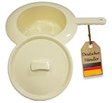 FabaCare Bettpfanne, Stechbecken, Stechpfanne, Toilettentopf, Zimmertopf, Mobile Toilette, Mobiles WC, Nachttopf, Töpfchen, Medizinische Pflege-Bettpfanne für Erwachsene aus Kunststoff