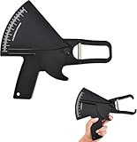 NARHOR Professionelles Körperfettmessgerät, Akkurate Caliper Körperfettzange zur Messung Körperfettanteils, Körperfettzange Leicht Lesbare Daten, Fettzange Körperfettmessgerät für Fitness Fettabbau