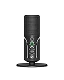 Sennheiser Profile USB Mikrofon mit Kondensatorkapsel | Plug & Play-Design, Perfekt für Podcasts und Streaming | Tischfuß und 1,2m USB-C Kabel Enhalten- Schwarz (700065)