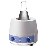 ZXCVBNMQ Magnetrührer-Heizmantel, 100-2400W Labor-Elektroheizgerät mit Temperaturregelung für 100-1000 ml Laborheizanwendungen (1000ML)