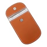 WEKADRIN Rfid Schutztasche PU Schlüssel Kartenetui Faraday Pouch für Autoschlüssel Handy Münzen Vielseitig Kompakt Modern Langlebig