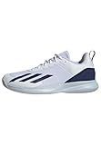 adidas Herren Courtflash Speed Tennis Shoes Tennisschuhe, Cloud White/Dark Blue/Halo Blue, 39 1/3 EU