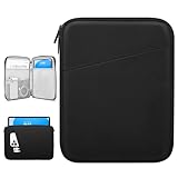Dadanism 9-11 Zoll Tablet Sleeve Tasche für iPad Pro 11' M4 2024-2018,iPad Air 11',iPad 10. Gen 10,9',iPad 9/8/7. Gen. 10,2', iPad Air 5/4 10,9, Galaxy Tab A9+ 11'/S9 FE, Tab M11 11', Schwarz