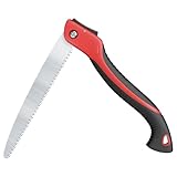 FLORA GUARD 30 cm Klappsäge, robuste Astsäge hochwertiger SK5 Stahl, Handsäge für Camping in Holz, trockenes Holz, Astsäge mit 3D Rasierzahnung
