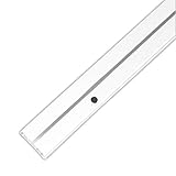 Bestlivings Vorhangschiene, Gardinenschiene 1 Lauf in 90 cm, Innenlaufschienen für Schiebevorhang oder Kräuselband Gardinen, Innenlauf