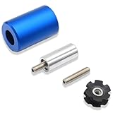 Wvapzwr Fahrradgabel-Sternmutter-Einstellwerkzeug, Fahrradgabel-Installateur Einstellung, Fahrradgabel-Installateur Headset-Treiber, DIY-Sternmutter-Reparaturwerkzeug, mit 1 Sternmutter und 1