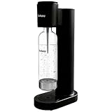 Sodapop Wassersprudler Cooper schwarz inkl. 1x PET-Flasche, Stylisch und platzsparend, Höhe 44,9 cm