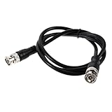 UKCOCO Koaxialkabel Bnc Verlängerungsstecker Cb Kupfer Schwarz Koaxial Koaxial Koaxial Audiokabel