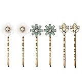 6 Pack Vintage Bobby Pin Haarnadel Strass Juwelen Elegant Einzigartig Für Frauen Mädchen Jeder Anlass