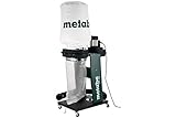 Metabo Späneabsauganlage SPA 1200 (Rohluftentstauber für Holzbearbeitungsmaschinen, 1600 Pa, Schlauchanschluss-ø 100 mm, Spänesackvolumen 65 l, 0,55 kW) 601205000, Farbe