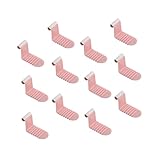 Levemolo 12 Stück Teiliges Bettlaken Clips aus Pp Material rutschfeste Bettdeckenbefestiger für Bettlaken Bettkanten Einfache Fixierung von Quilt Spannbettlaken und Matratzenauflagen Keine