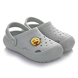 LEMIGO Leichte Kinder Clogs Eva mit Pin Jungen und Mädchen Gartenschuhe Badelatschen Hausschuhe G. 23-36 EU, 880 Lemigoose (Minze, 31/32)