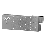 Router-Aufbewahrungsbox – multifunktionale Wandhalterung aus Karbonstahl und WLAN-Router-Aufbewahrungsschrank | Kabelmanagement-Ständer für Zuhause, TV-Desktop und Büro