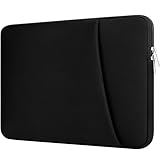Laptophülle mit Reißverschluss-Zubehörtasche Kompatibel mit 15 bis 16 Zoll MacBook Air/Pro HP Asus Gepolstertes Laptop Hülle Stoßfest Schützend Sleeve Case für 15' bis 16' Laptop/Chromebook/Tablet