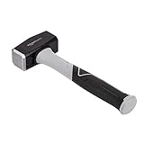 Amazon Basics - Fäustel, Fiberglas-Stiel, 1000 g, Schwarz