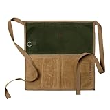 Sallys Wasserabweisende Gartenschürze für Gärtner Zaus Gewachster Baumwolle - Multifunktionale Werkzeugschürze mit Taschen, Verstellbar, Robust & Pflegeleicht, Garten