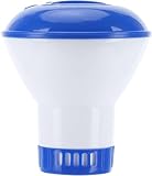 Schwimmender Spender für Chlor, Chlortabletten, 12,7 cm, Verstellbarer Chemischer Schwimmer für Innen- und Außenpools, Whirlpools (1 Stück)