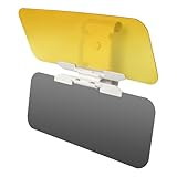 Sonnenblende Auto 2-in-1 Auto Blendschutz Sonnenblende Verstellbarer Sonnenblende Verlängerung Auto UV Schutz Auto Sonnenschutz für Auto SUVS LKWs