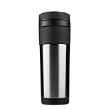 EKAYG Auto Wasserkocher Thermos Edelstahl Wasserkocher für Reise Heizung Trinkbecher Tasse Auto Kaffeebecher mit