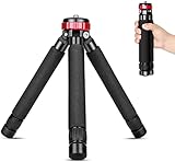 Koolehaoda Mini Kamera stativ Tischstativ, Max. Höhe 33 cm, mit 1/4 'und 3/8' Schraubbefestigung und Funktionsbein-Design, Max. Belastung 10 kg, für DSLR-Kamera, Einbeinstative (MT-02)