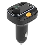 FM Transmitter 5.0 Wireless Bluetooth FM Radio Adapter 7 Farben PD3.0 QC3.1 Port Freisprecheinrichtung Telefonladegerät für 12‑24 V Autos